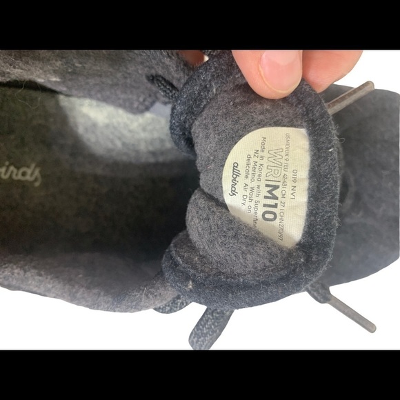 Allbirds ZQ Wool Runners Charcuterie Al Grey Cream - Picture 8 of 9